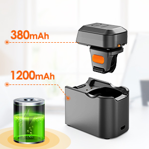 ring barcode scanner bluetooth 1d