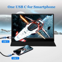 Portable Monitor - Eyoyo USB C Monitor 13.3 inch IPS LCD Monitor 1920x1080 Laptop Second Display Screen for Computer Laptop Phone Xbox Switch PS4 Traveling Working Gaming