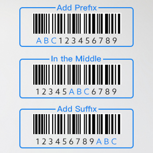Add Prefix/Suffix