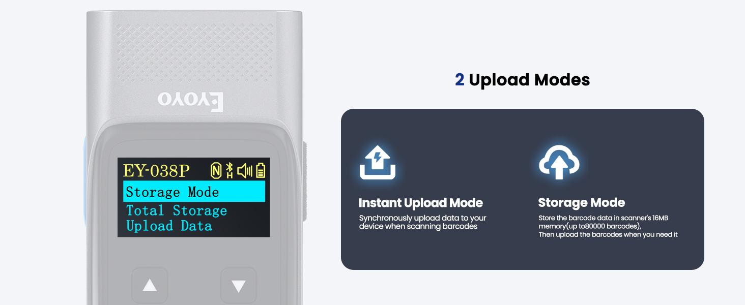 2 Upload Modes