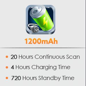 LONG WORKING TIME BARCODE SCANNER