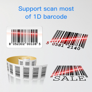 Support Scan 1D Barcodes