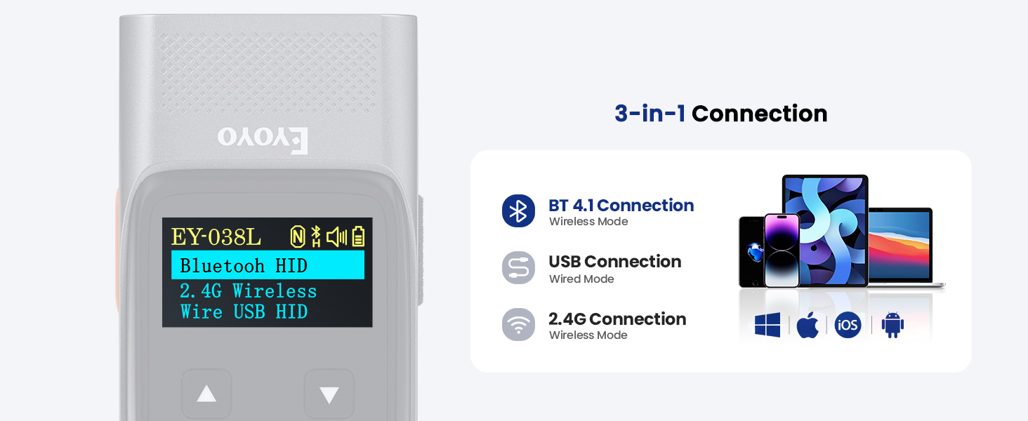 3-in-1 Connection